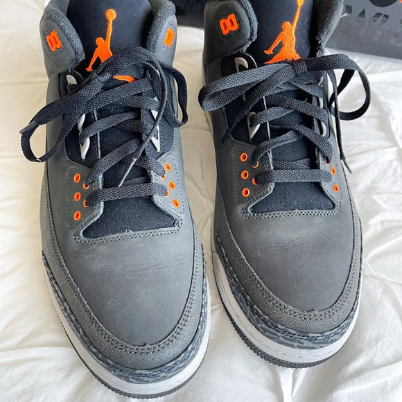 Air Jordan 3 “Fear” Retro - Sz 13 Sneakers CT8532-080 - Picture 4 of 12